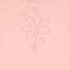 Girls Pink Flower T-Shirt, 4, hi-res