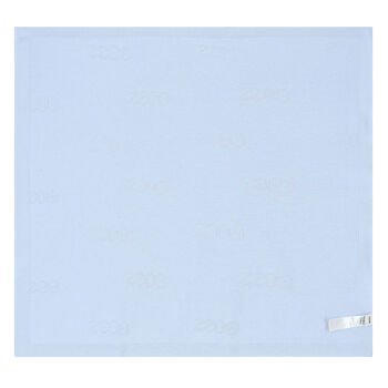 Baby Boys Blue Logo Knitted Blanket