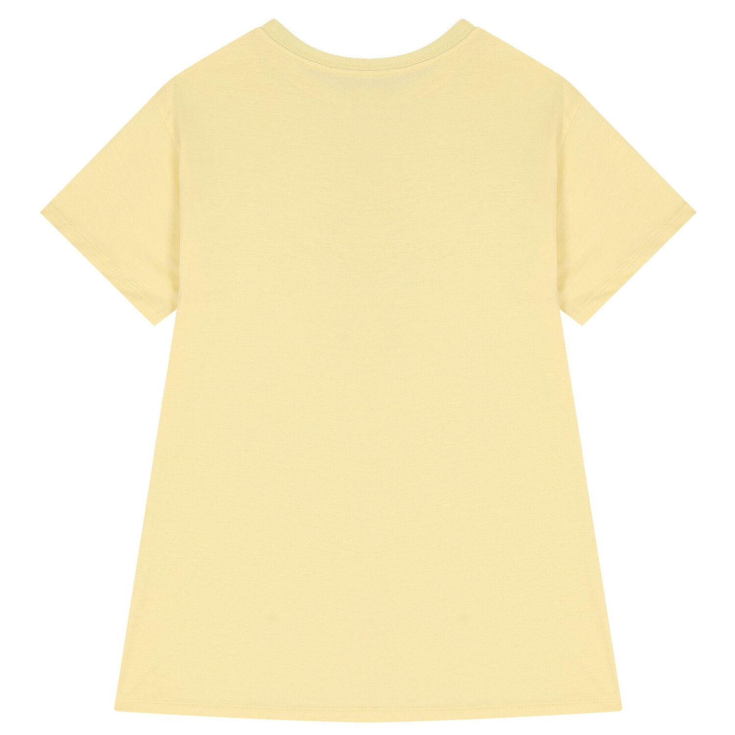 Girls Yellow Polo Bear Dress, 1, hi-res