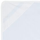 Baby Boys Blue & White Blanket, 1, hi-res