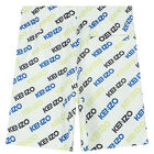 شورت بالشعار باللون الأبيض للأولاد, 1, hi-res