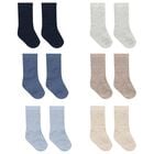 Baby Girls Beige, Ivory & Pink Socks ( 6 Pack ), 2, hi-res