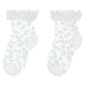 Baby Girls White Tulle Socks