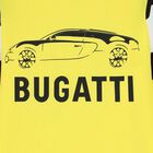 توب باكمام بالشعار باللون الاصفر للاولاد, 1, hi-res