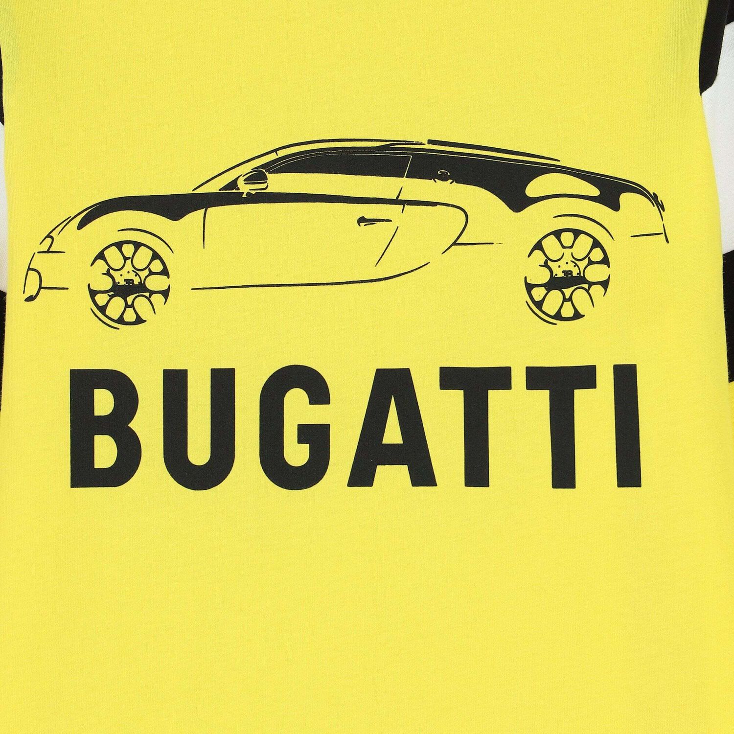 توب باكمام بالشعار باللون الاصفر للاولاد, 1, hi-res image number null