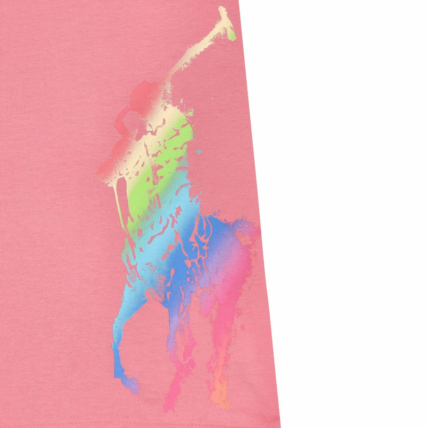 Girls Pink Logo Dress, 1, hi-res