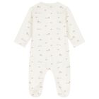 افرول بطبعه قطار باللون البيج والابيض ( 2 قطعه ) , 1, hi-res