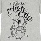 تيشيرت بالشعار باللون الرمادي للاولاد, 1, hi-res