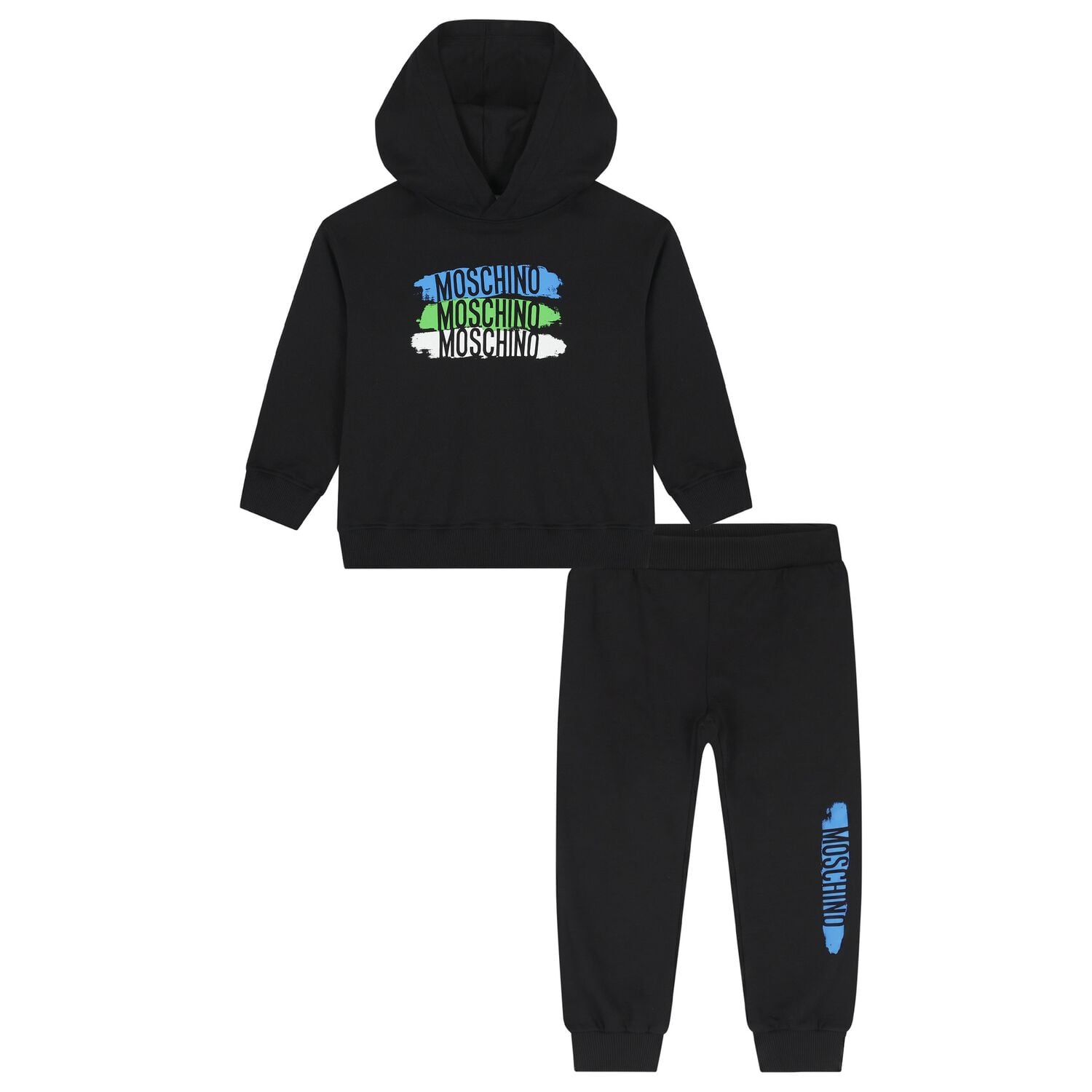 Black Logo Tracksuit, 1, hi-res