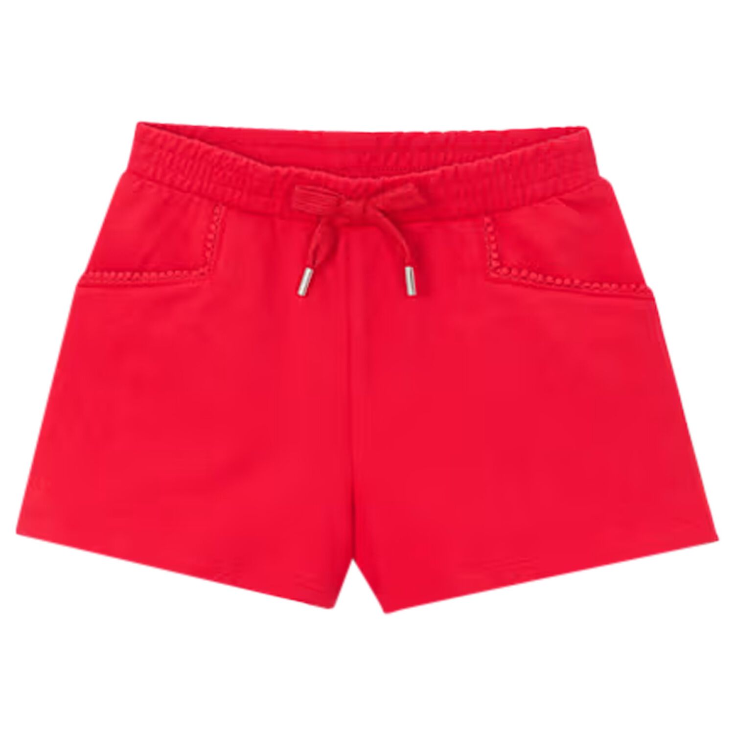 Girls Red Shorts, 5, hi-res