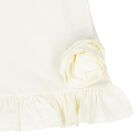 Younger Girls Ivory Logo Dress Set, 1, hi-res