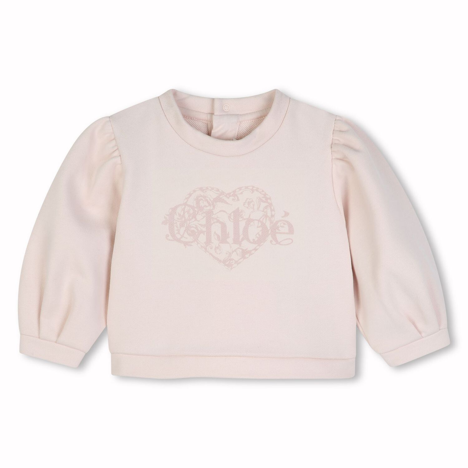 Younger Girls Pink Heart Logo Tracksuit, 1, hi-res