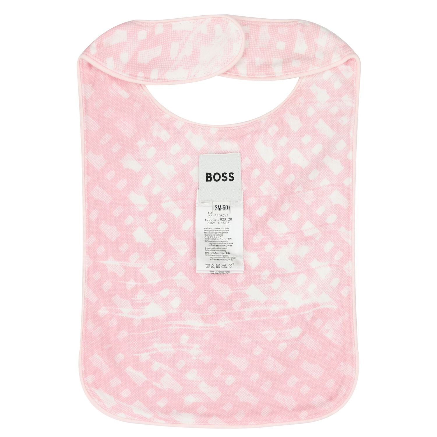 Baby Girls Pink Logo Babygrow Gift Set, 1, hi-res