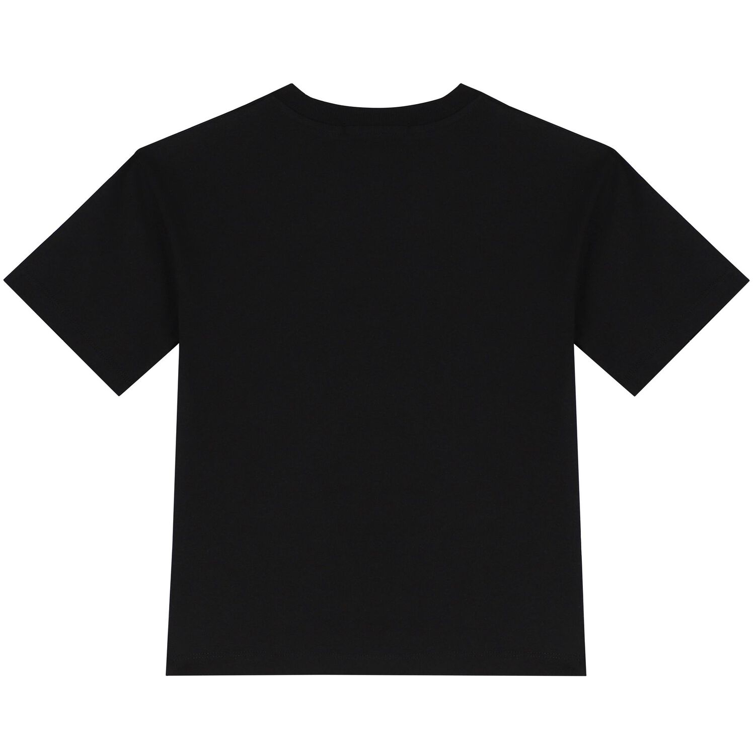 Boys Black Logo T-Shirt, 2, hi-res
