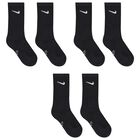 Black Logo Socks ( 3-Pack ), 1, hi-res