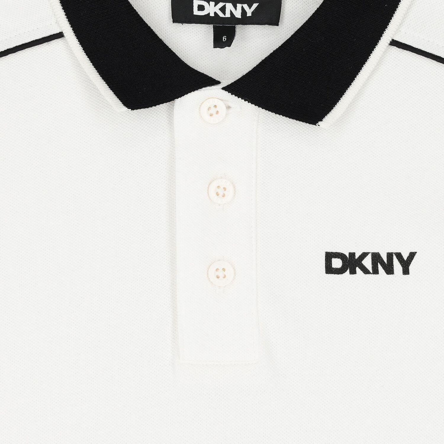 طقم شورت أولاد بالشعار باللون الأبيض والأسود , 1, hi-res image number null