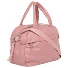 Baby Girls Pink Logo Changing Bag, 2, hi-res