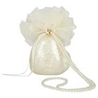Girls Pearlescent Heart Shaped Handbag, 1, hi-res