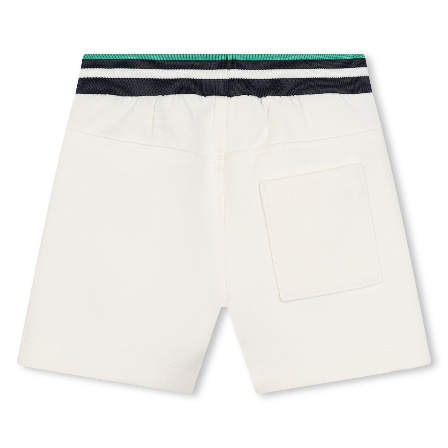 طقم أولاد شورت بالشعار باللون الكحلي والعاجي, 1, hi-res image number null