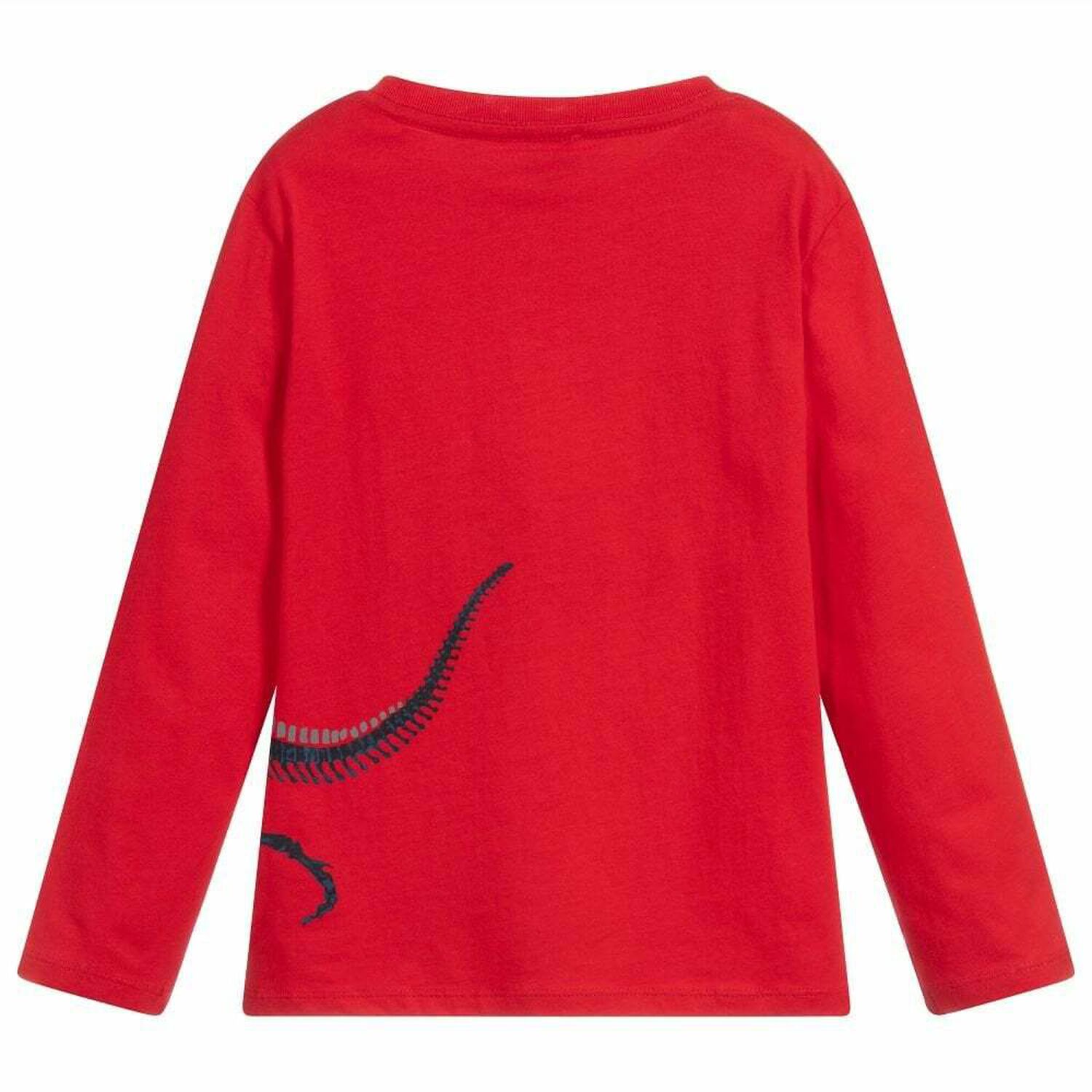Paul Smith Junior Boys Red Long Sleeve Top