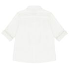 تيشيرت باللون أبيض بالشعار الدب تيدي للأولاد, 1, hi-res