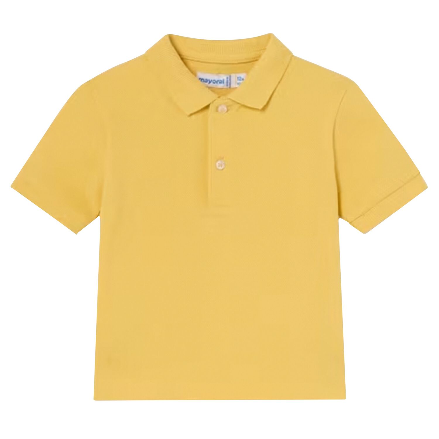 Younger Boys Yellow Polo Shirt, 2, hi-res image number null