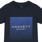 Boys Navy Blue Logo T-Shirt, 1, hi-res