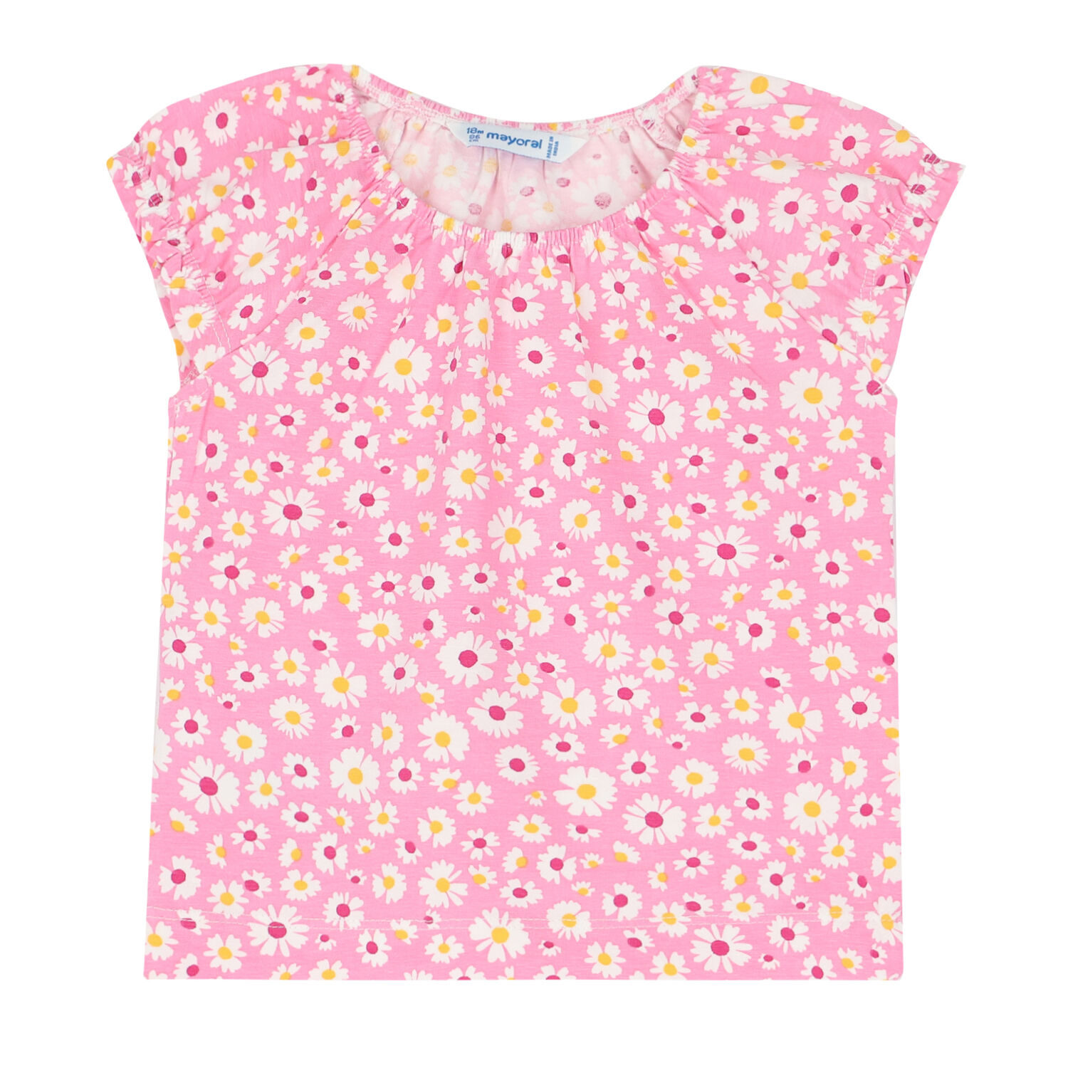 طقم تنورة باللون الوردي والأبيض, 1, hi-res image number null