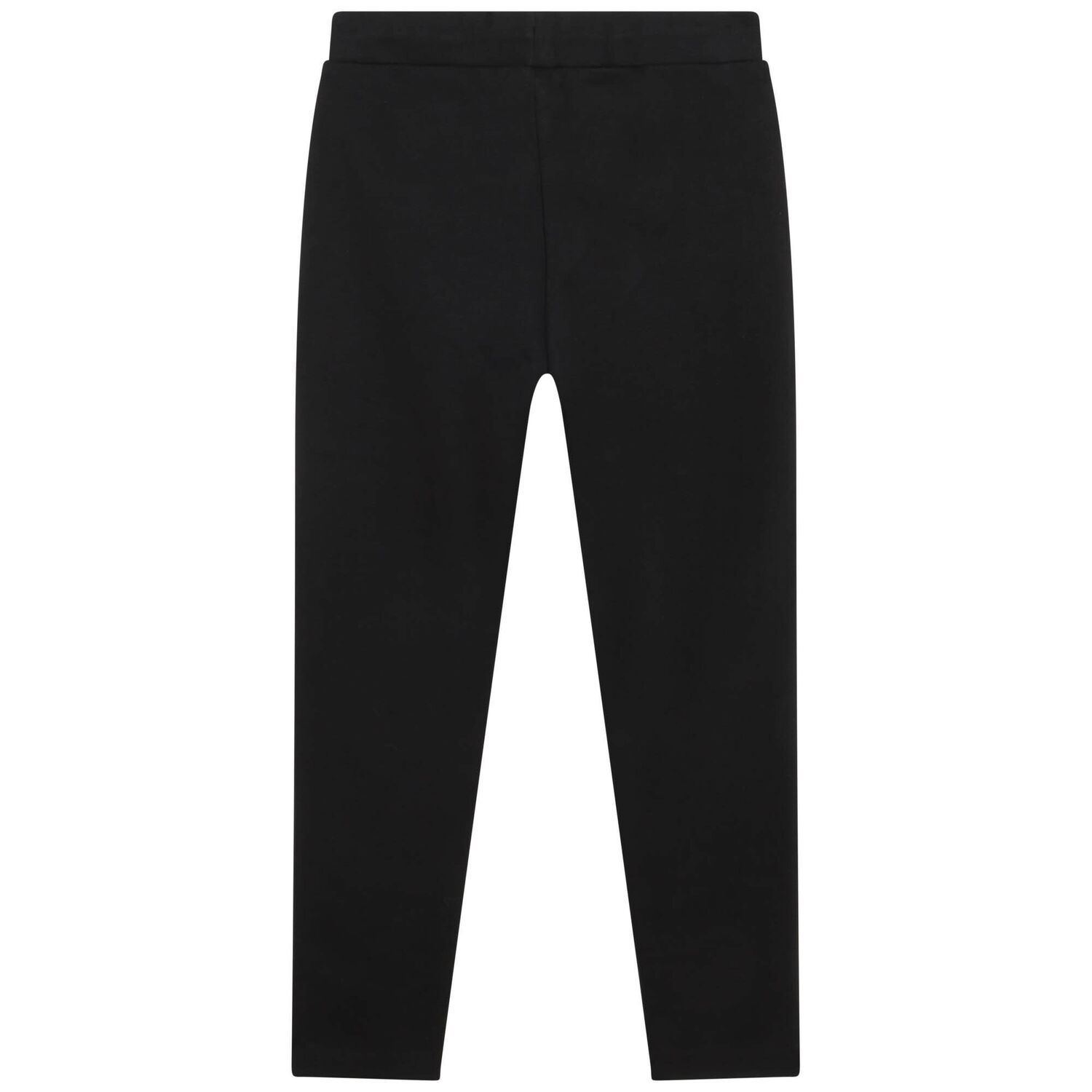 بنطلون رياضى أولاد بالشعار باللون الاسود, 1, hi-res