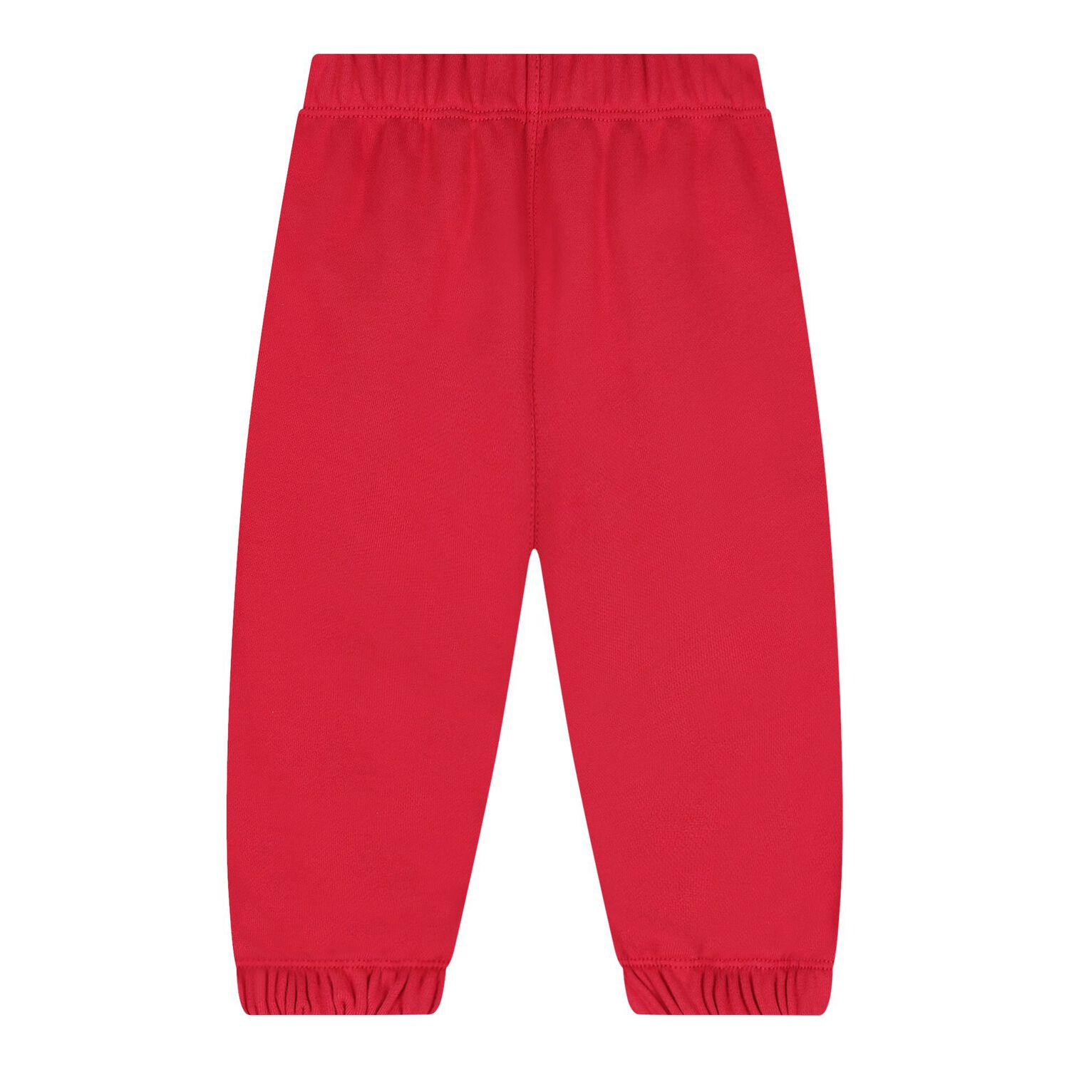 Baby Boys Red Web Striped Joggers, 1, hi-res