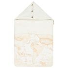 Beige & Ivory Geo Map Baby Nest, 1, hi-res