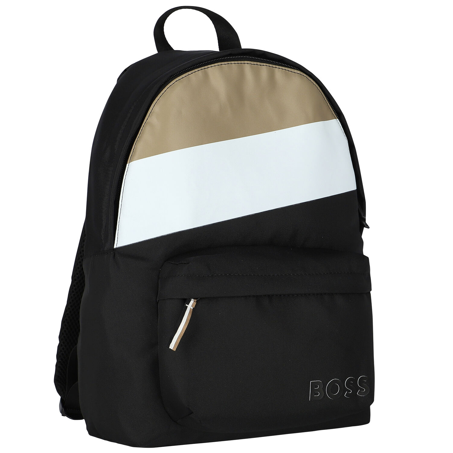 حقيبة ظهر أولاد بالشعار باللون الاسود, 1, hi-res image number null