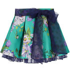 Girls Purple & Green Floral Skirt Set, 1, hi-res
