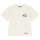 Ivory Logo Saudi Oversized Fit T-Shirt, 1, hi-res