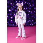 Girls Grey Logo Bow Legging Set, 1, hi-res