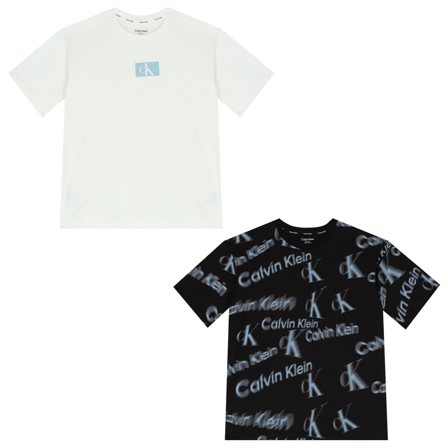 Boys Black & White T-Shirts ( 2-Pack ), 1, hi-res