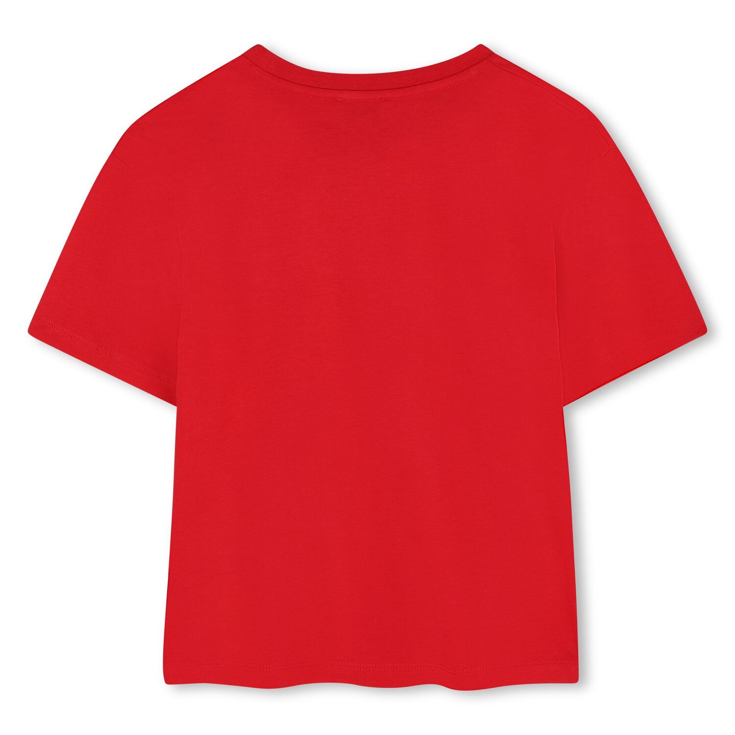Girls Red Logo T-Shirt, 2, hi-res