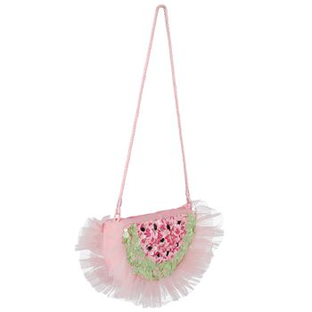 Girls Pink Watermelon Sequin Shoulder Bag