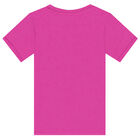 Girls Pink Logo T-Shirt, 1, hi-res