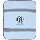 طقم أولاد بالشعار باللون الأزرق والأبيض, 1, hi-res