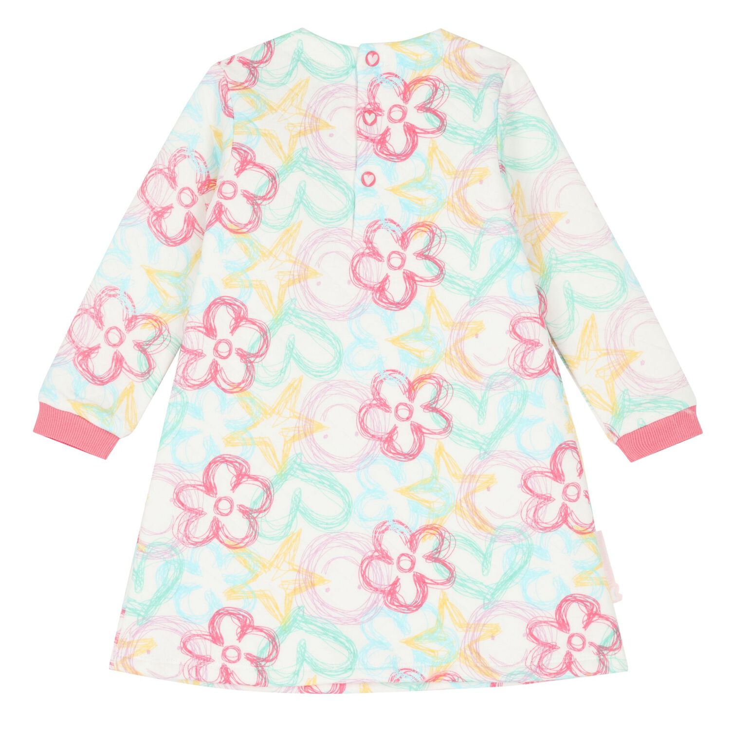 Girls White & Pink Flower Set, 1, hi-res image number null