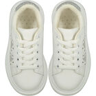 حذاء رياضي باللون الأبيض للبنات, 1, hi-res