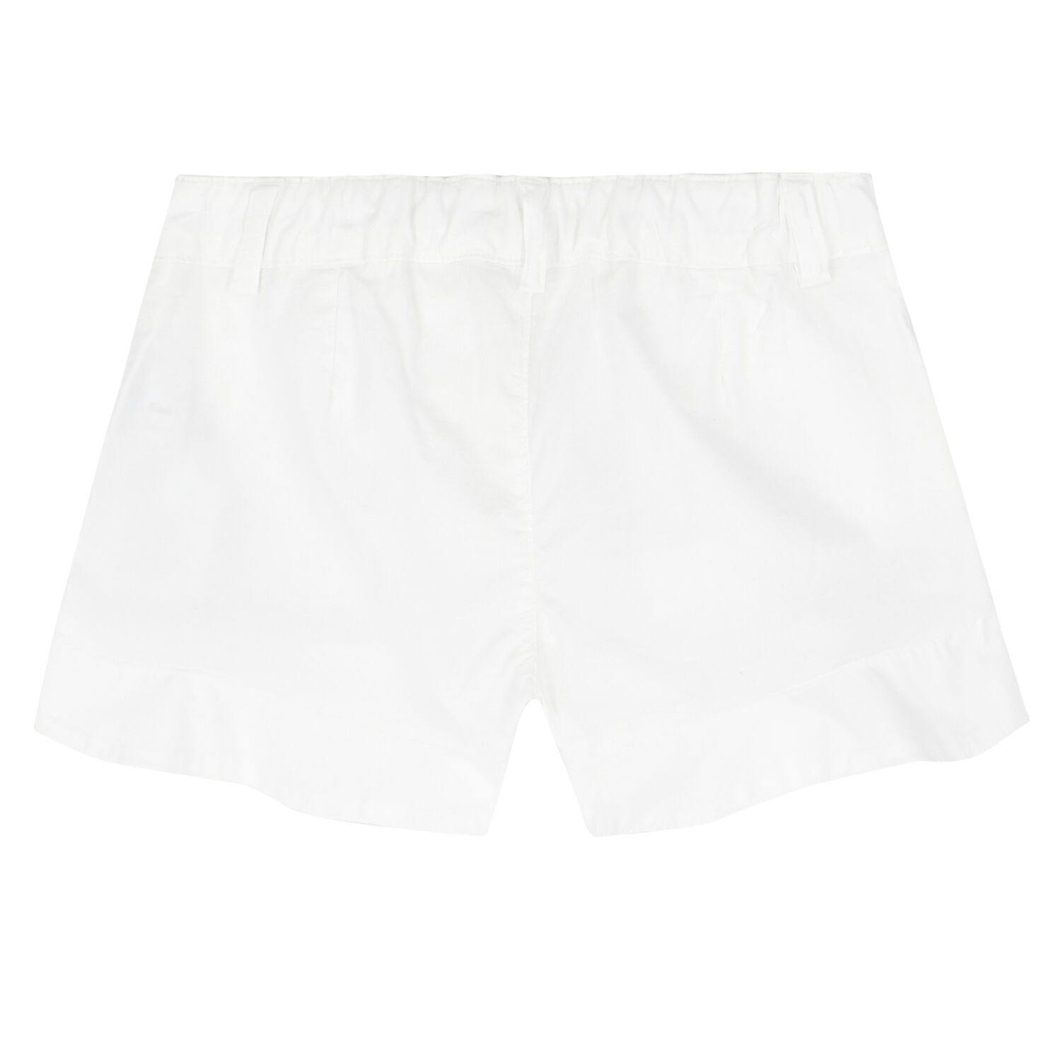 Girls White Logo Shorts, 1, hi-res image number null