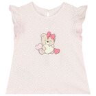 Baby Girls Pink & White Bear Shorts Set ( 2-Pack ), 1, hi-res