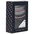 تيشيرت اولاد بالشعار من القطن باللون الاسود والرمادى ( 2 قطعه ) , 3, hi-res