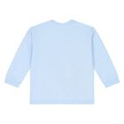 طقم رياضي اولاد باللون الازرق والابيض , 2, hi-res