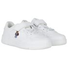 White Teddy Bear Trainers, 1, hi-res