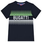 تيشيرت للأولاد بالشعار باللون الكحلي, 2, hi-res