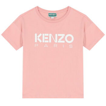 Girls Pink Logo T-Shirt