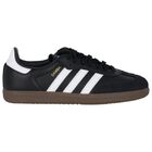 Black Logo Samba Trainers, 1, hi-res